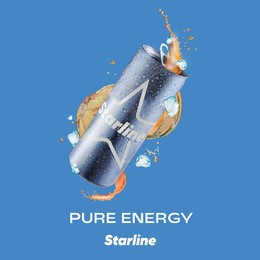 Tytoń do shishy STARLINE Pure Energy 200g (Napój energetyczny)